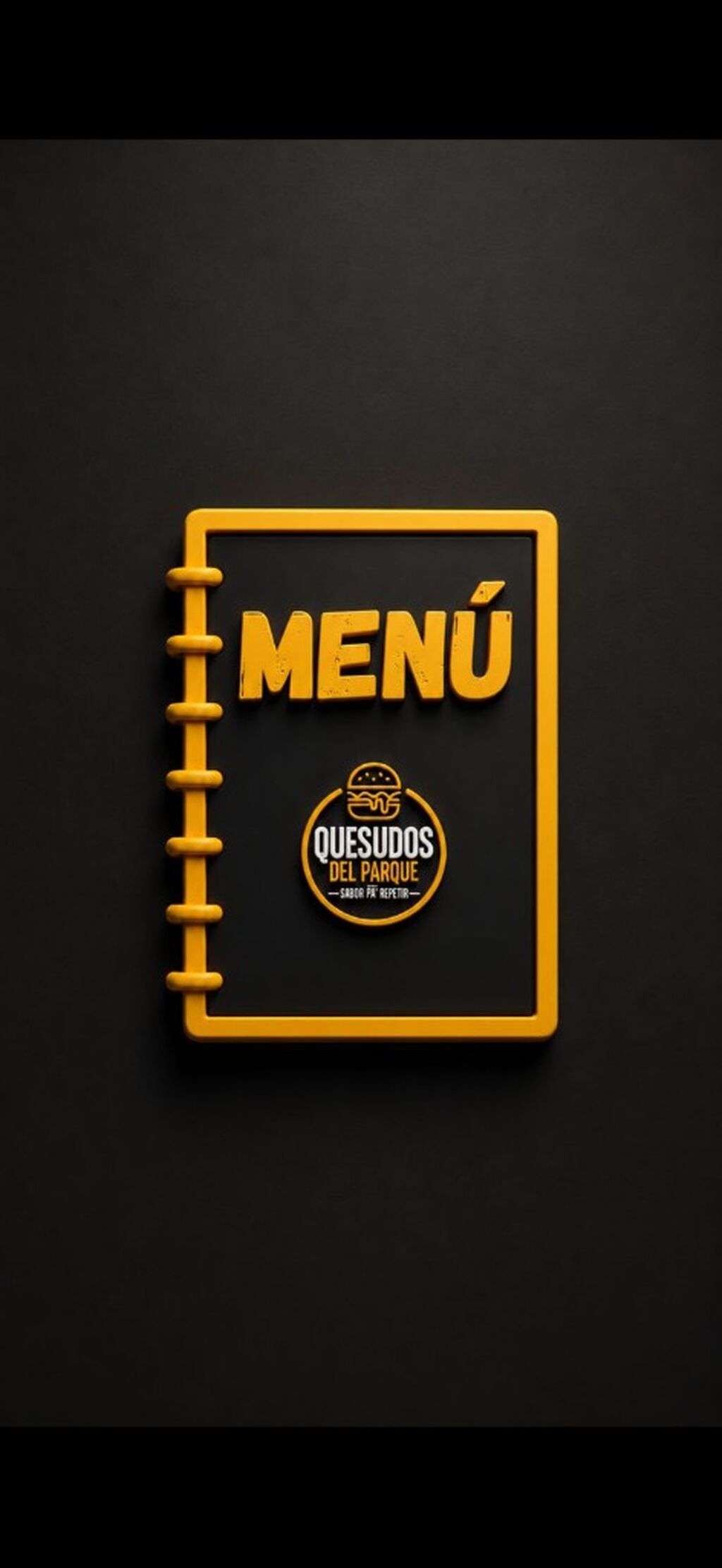 Men&uacute; 🍽️