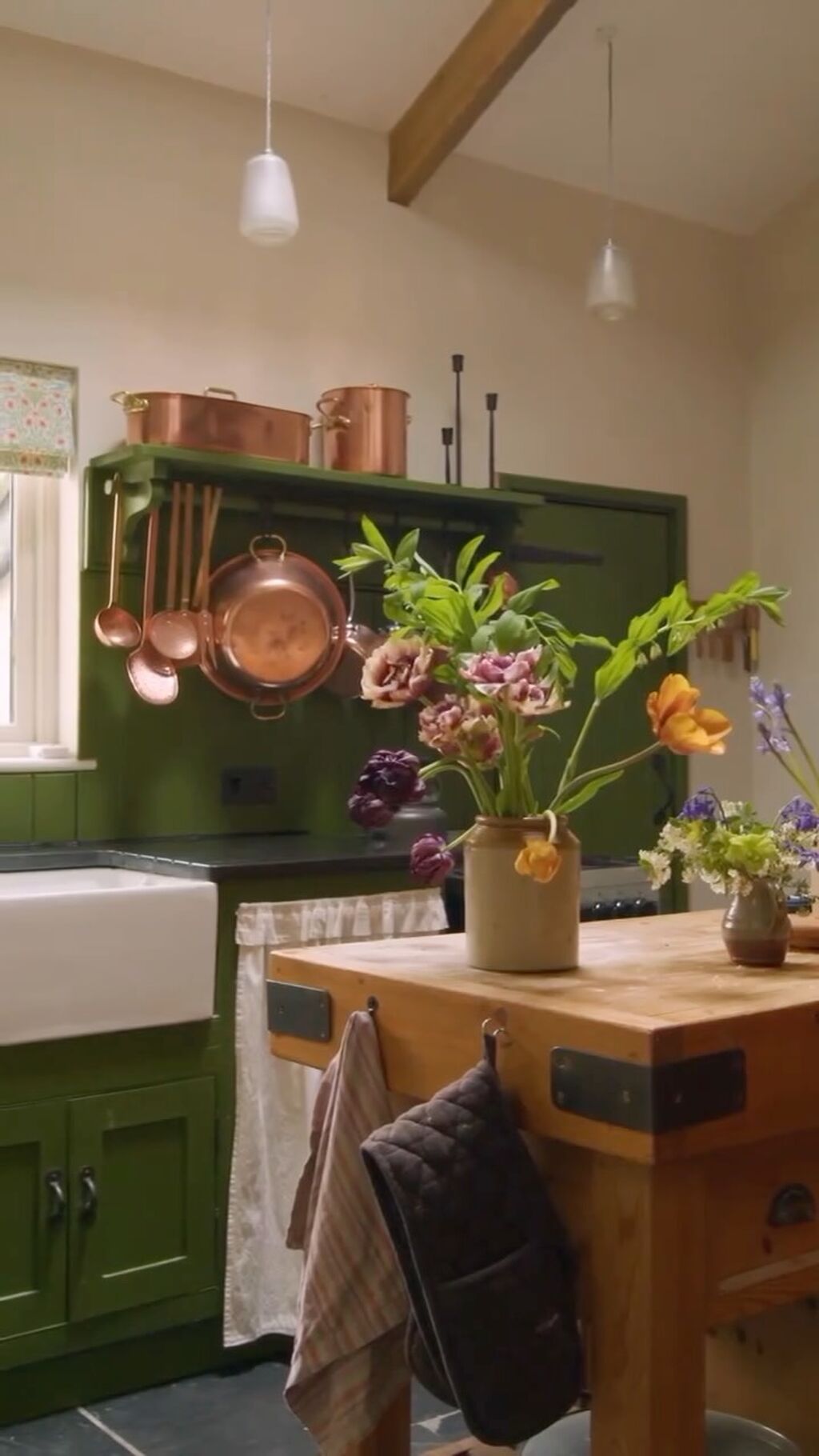 A Beautiful English Farmhouse Full of Books & Vintage Finds
