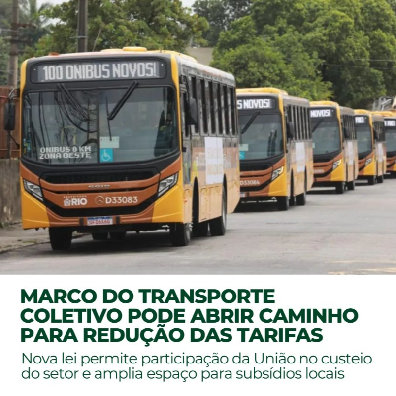 Marco do transporte coletivo pode abrir caminho para redu&ccedil;&atilde;o das tarifas