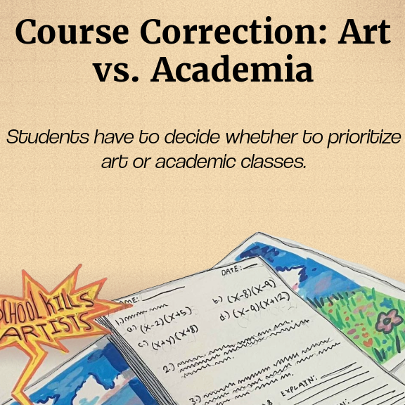 Course Correction: Art vs. Academia
