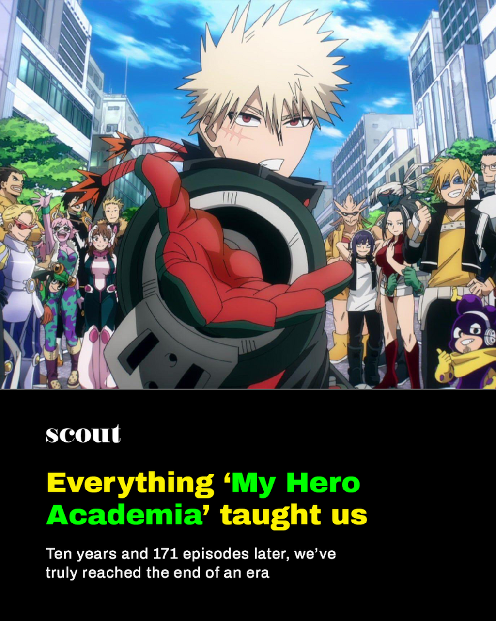 Everything &lsquo;My Hero Academia&rsquo; taught us