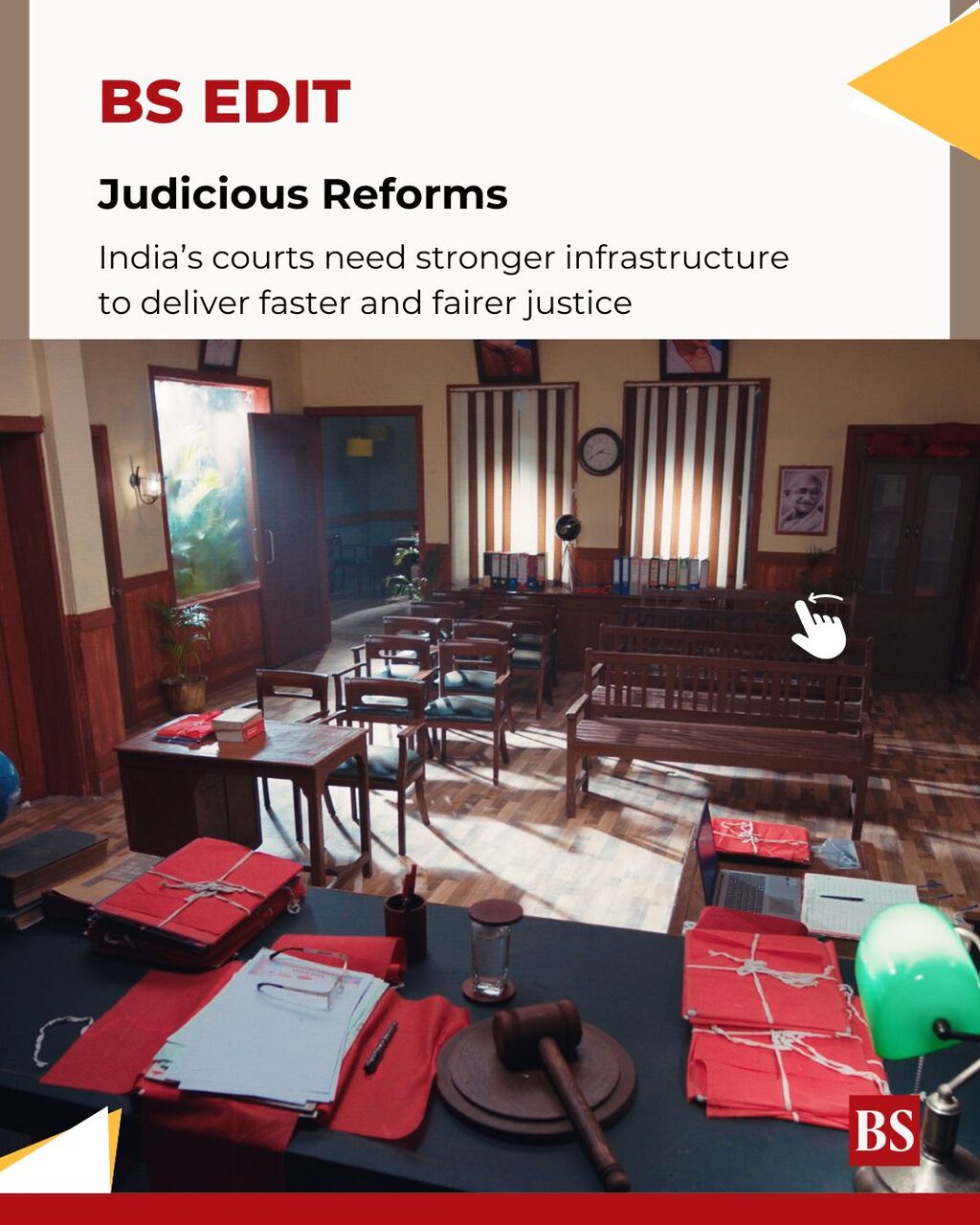Judicial efficiency demands better infrastructure, systemic reforms needed