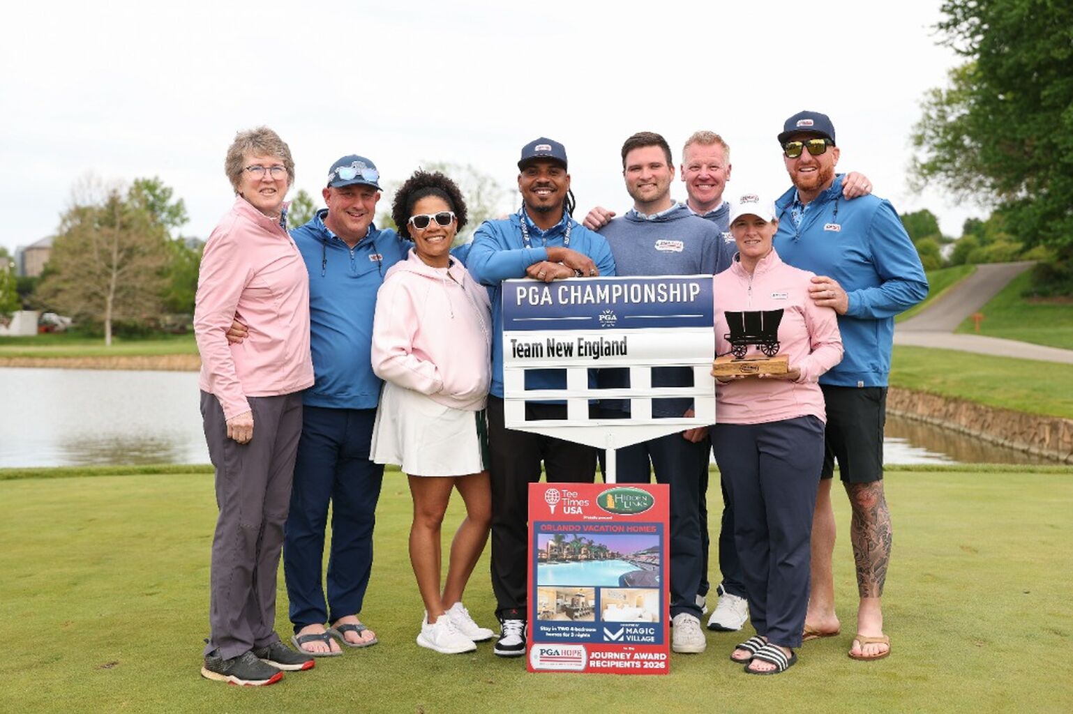 NEPGA Foundation Honored with Journey Award at 2026 Secretary's Cup