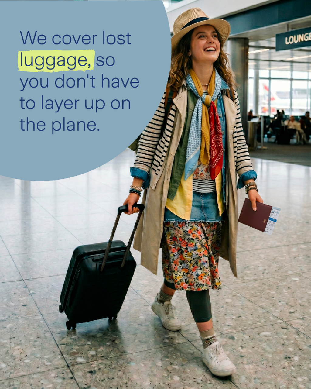 Travel insurance - Pack light