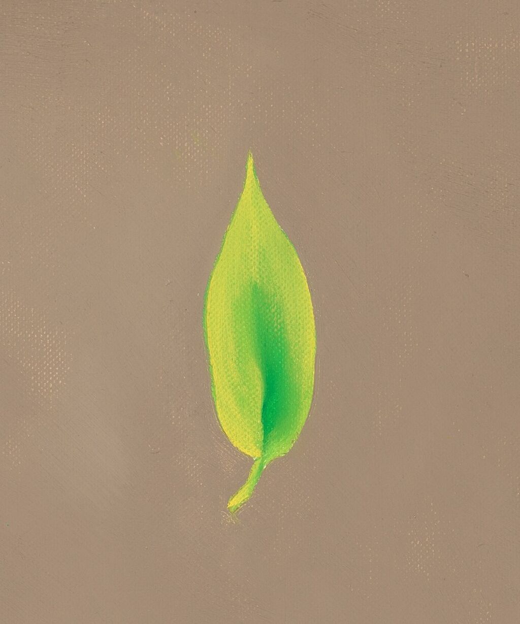 Georgia O'Keeffe. Patio Door with Green Leaf, 1956