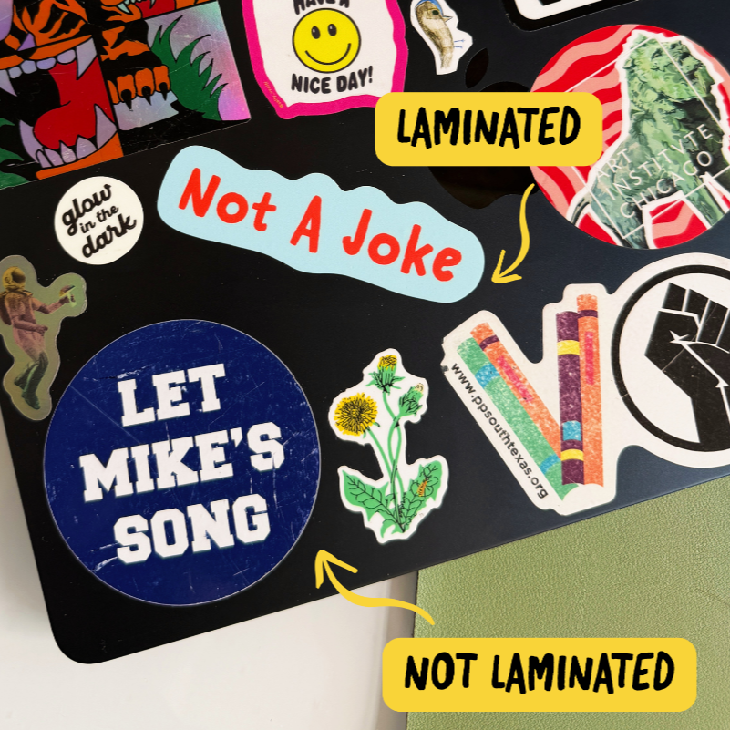 Guaranteed to Stick Around: Why Laminated Stickers Are Worth It