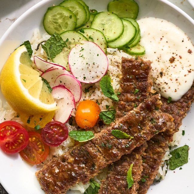 American Lamb Kafta Bowl