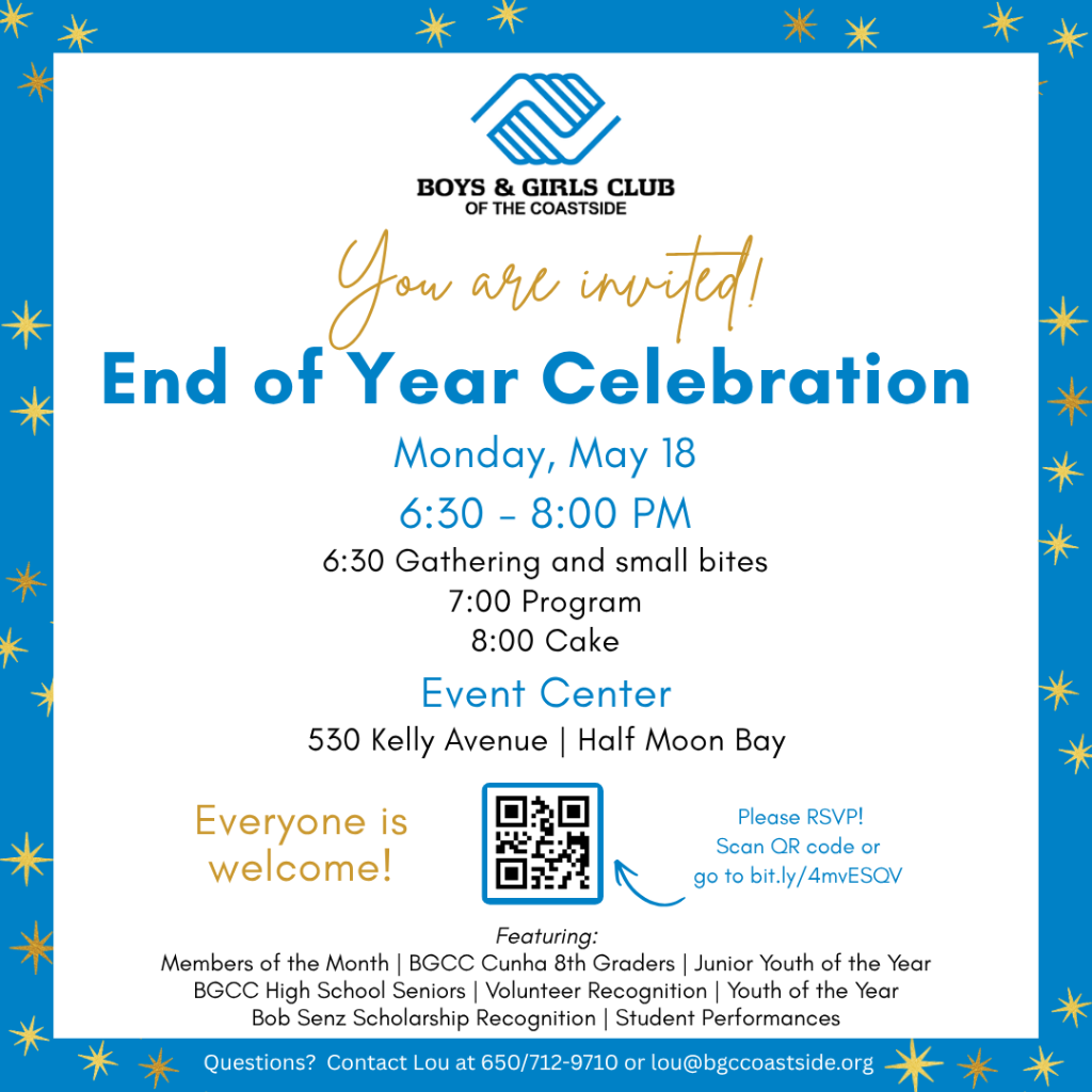 End of the Year Celebration - RSVP