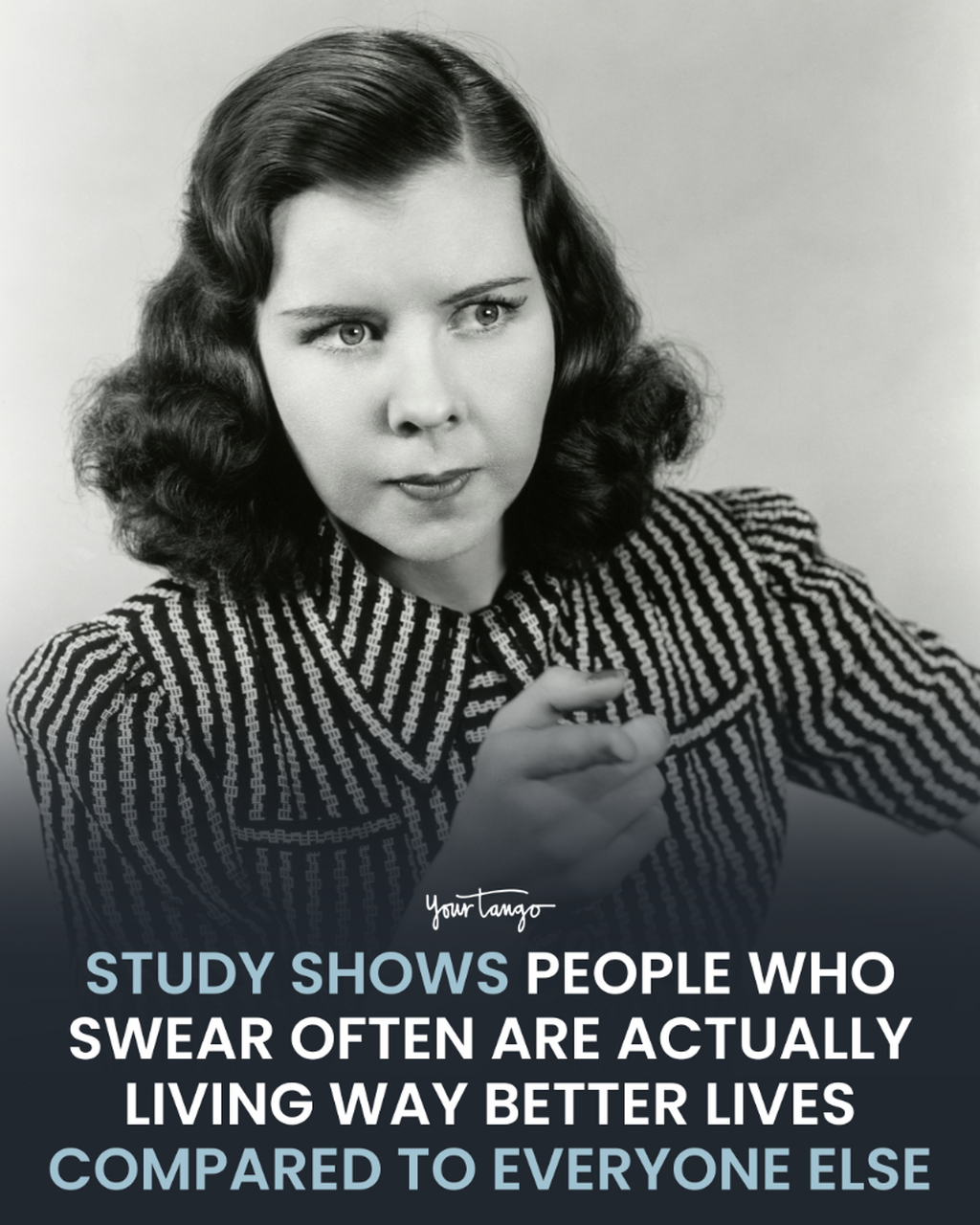 Study Says People With This 'Foul' Habit Are Living The Best Lives