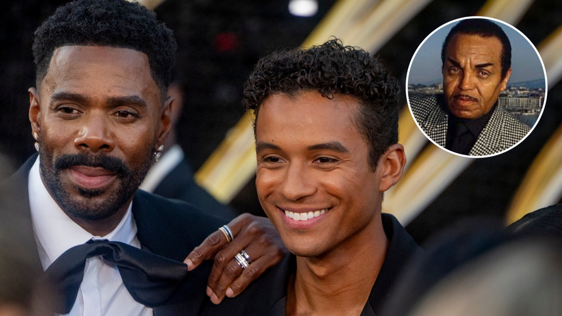 Jaafar Jackson revela c&oacute;mo Colman Domingo lo hizo sentir frente a su abuelo Joseph Jackson