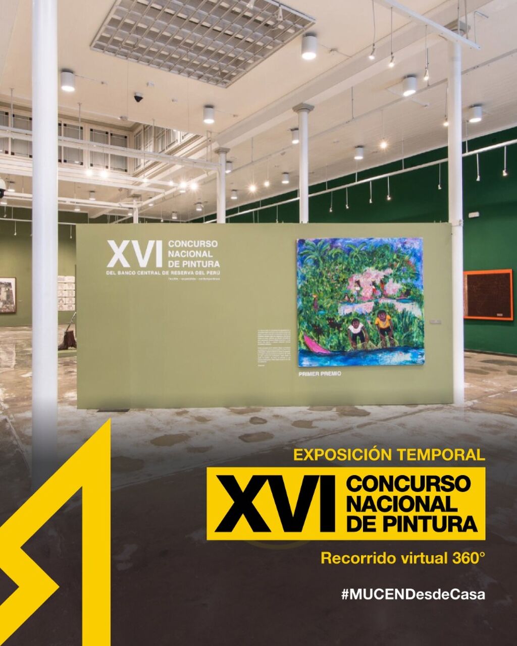 [RECORRIDO VIRTUAL] EXPLORA LA EXPOSICI&Oacute;N DEL XVI CONCURSO NACIONAL DE PINTURA