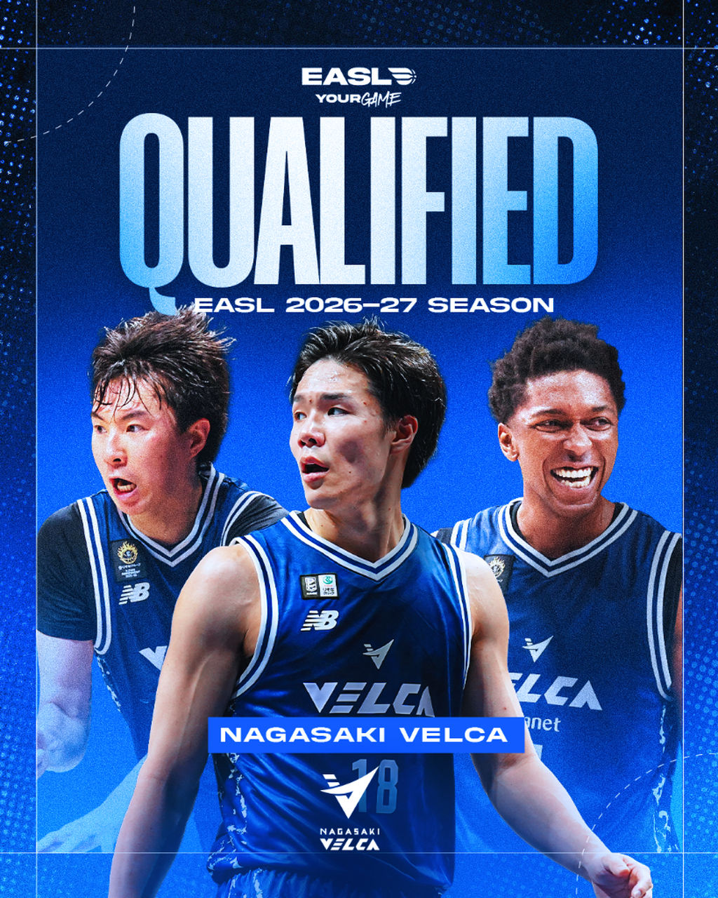 EASL 2026-27 Qualified: Nagasaki Velca