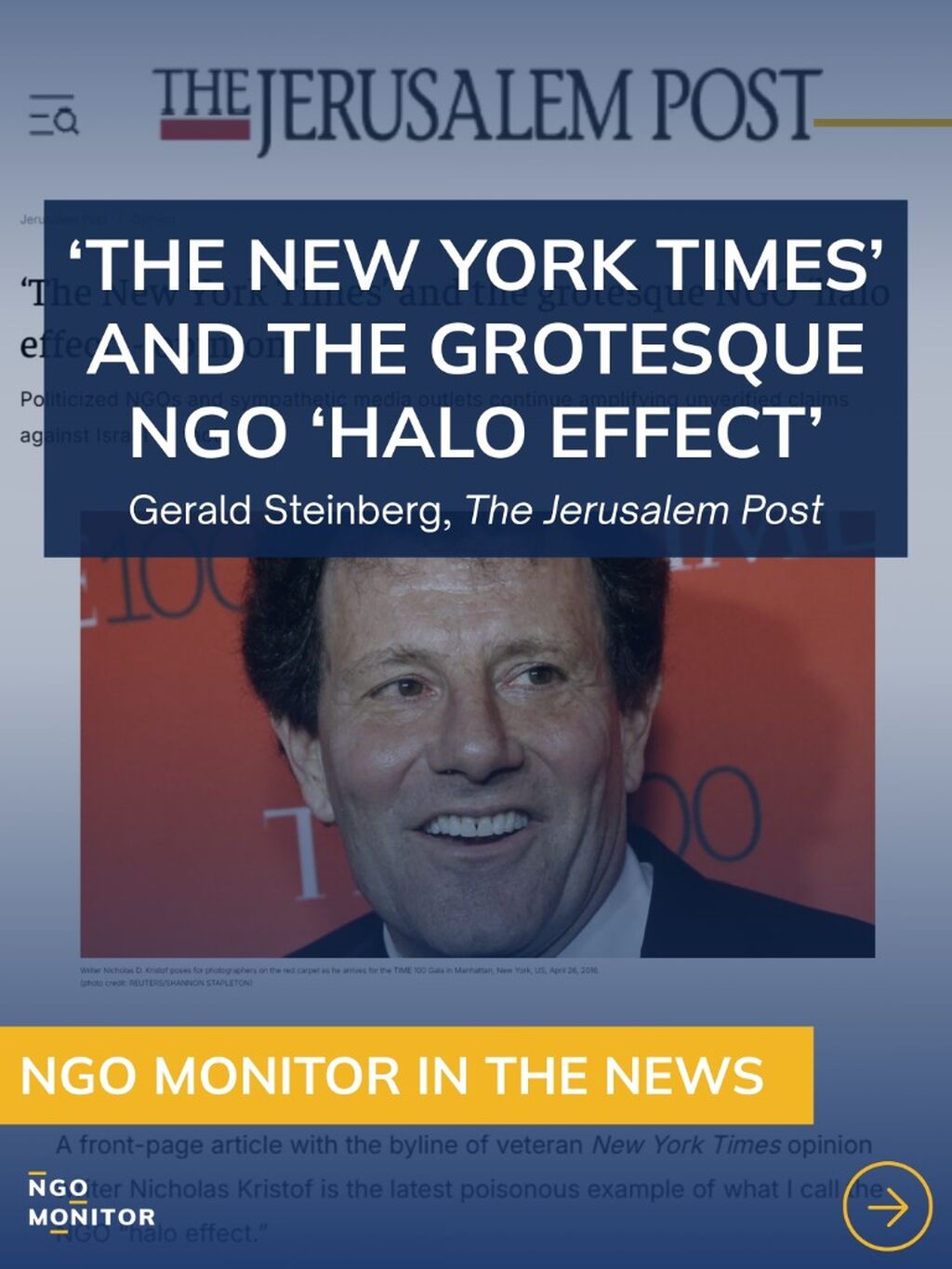 &lsquo;The New York Times&rsquo; and the grotesque NGO &lsquo;halo effect&rsquo; - opinion