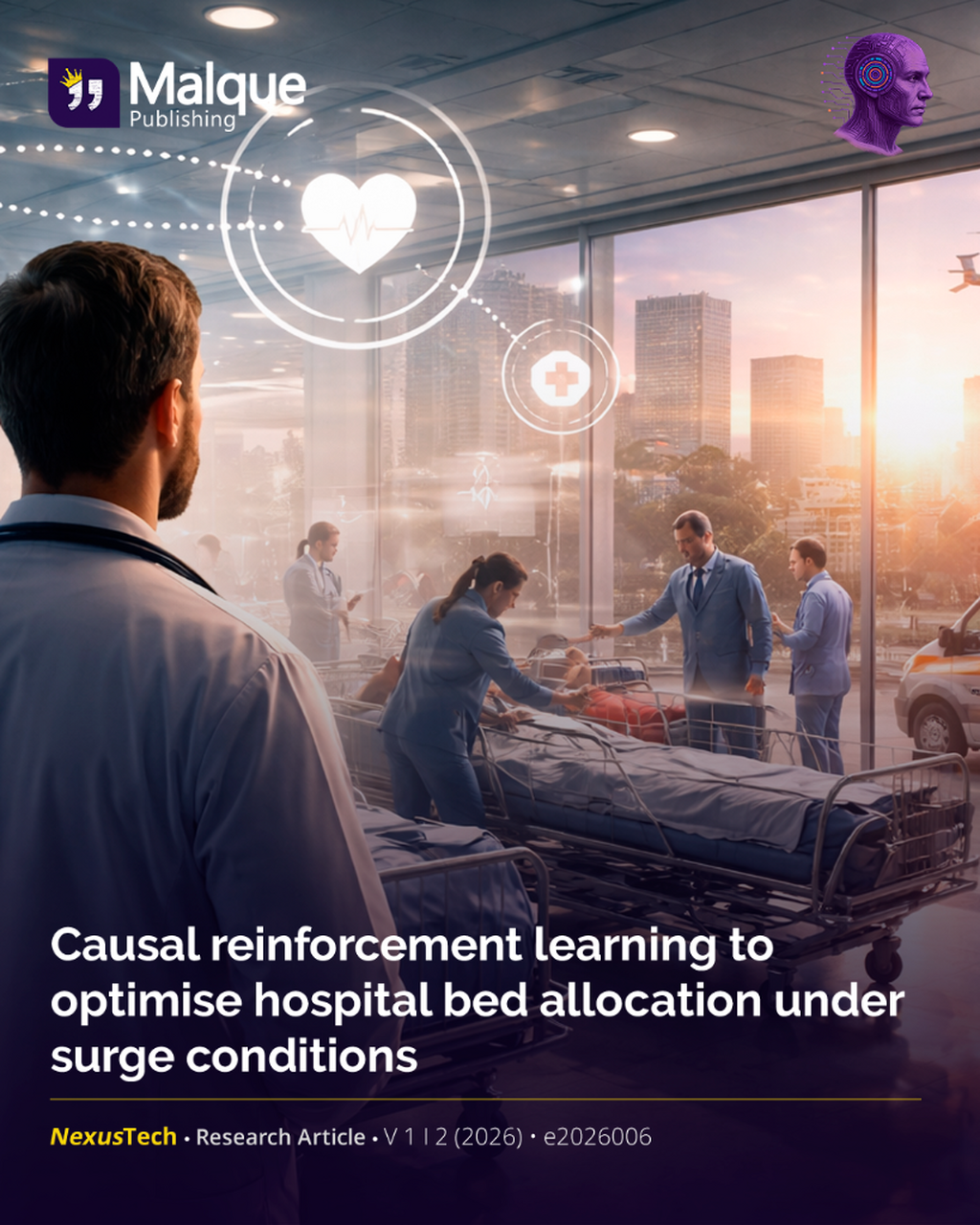 AI learns to allocate hospital beds in crisis