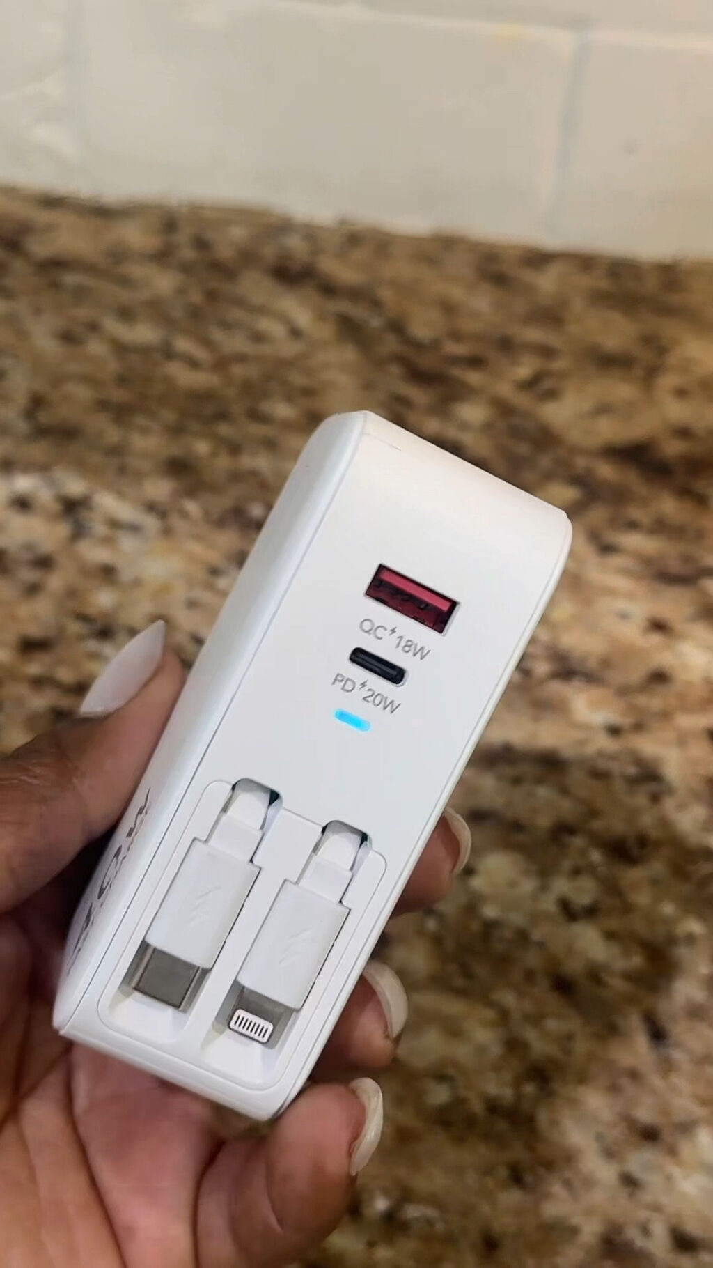 4-in-1 Rechargable Wall Charger