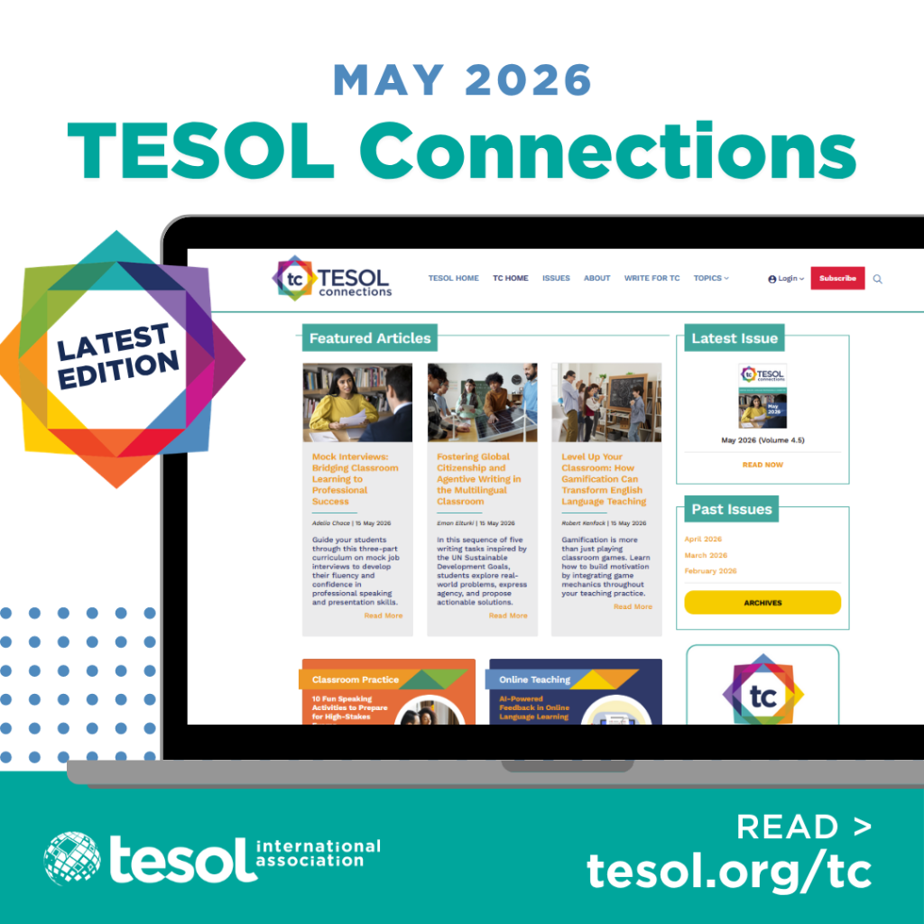 TESOL Connections: May 2026