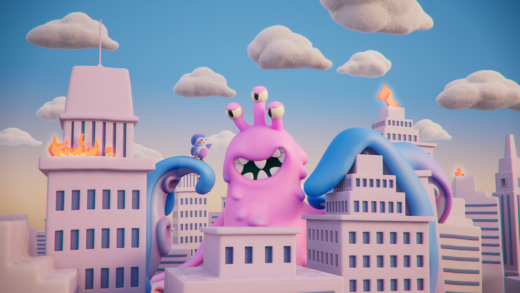 Inside self-care app Finch&rsquo;s charming animated spot about just getting by