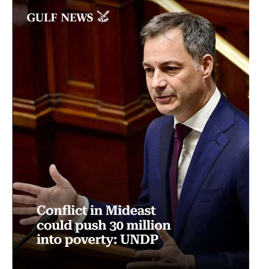 Conflict in Mideast could push 30 million into poverty: UNDP