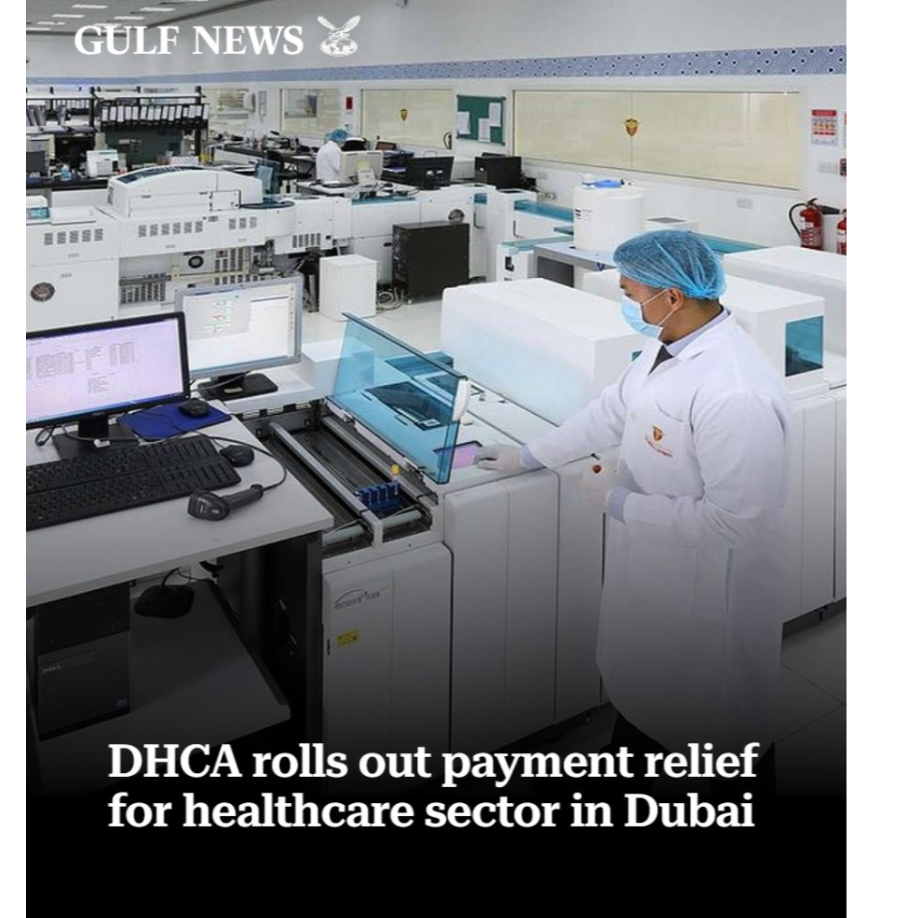 DHCA rolls out payment relief for healthcare sector in Dubai