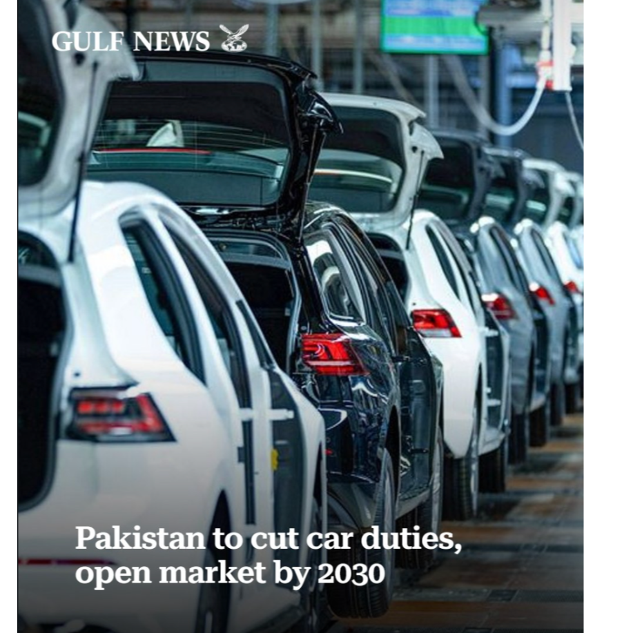Pakistan to cut car duties,