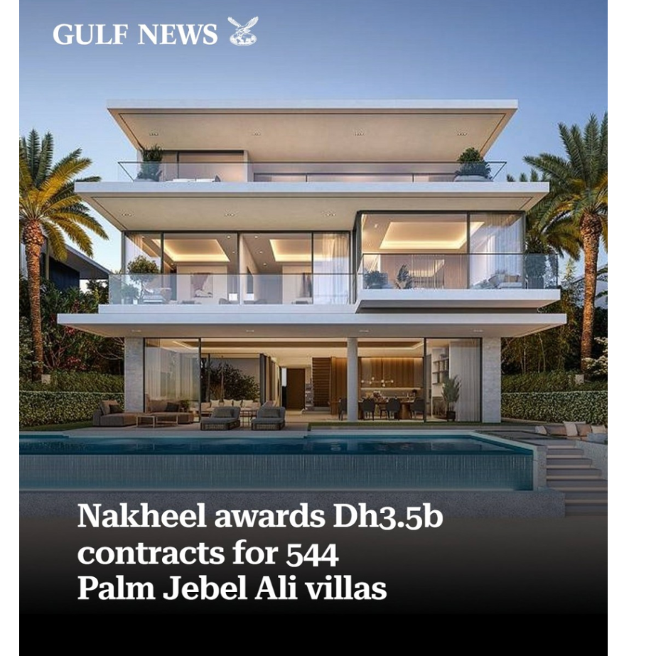 Nakheel awards Dh3.5 billion contracts for Palm Jebel Ali ...