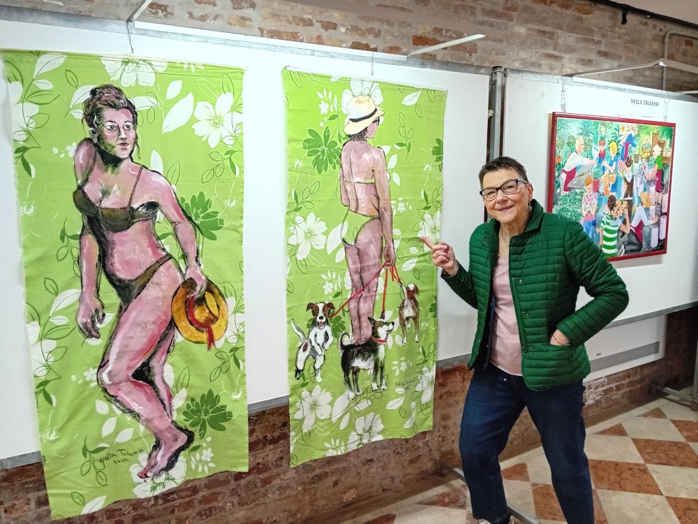 Arte e creativit&agrave; a Chioggia, in mostra quattro artisti clodiensi