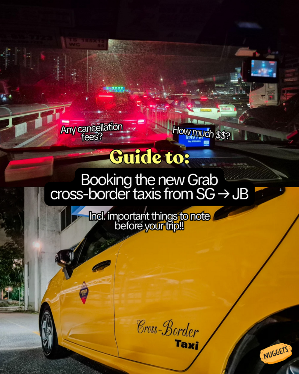SG-JB taxi guide
