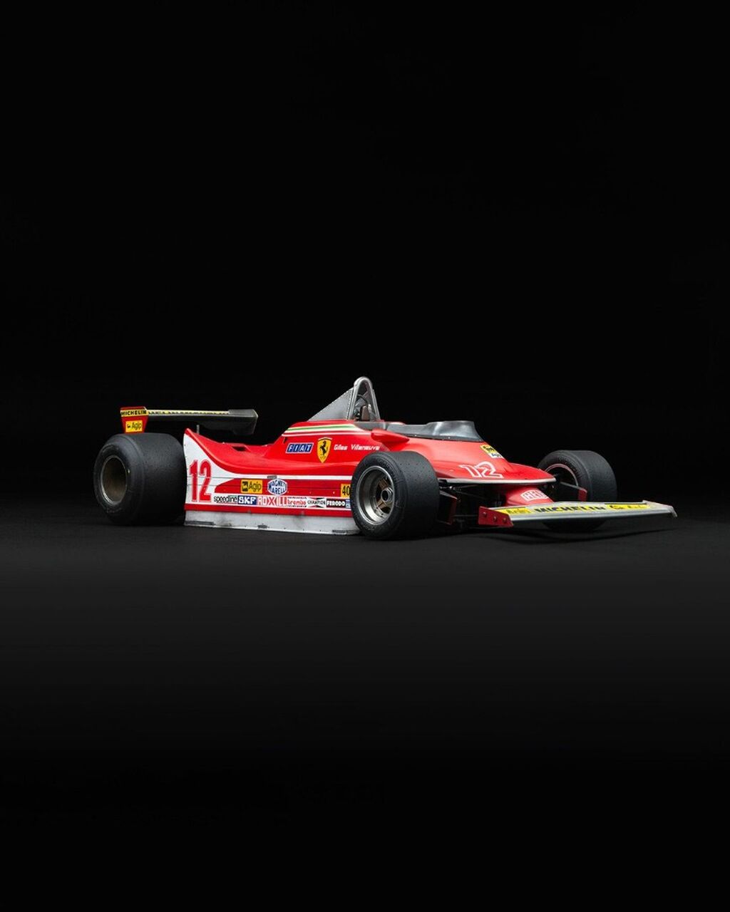Ferrari 312 T4 (1979) - 1:8 Scale - Race Weathered