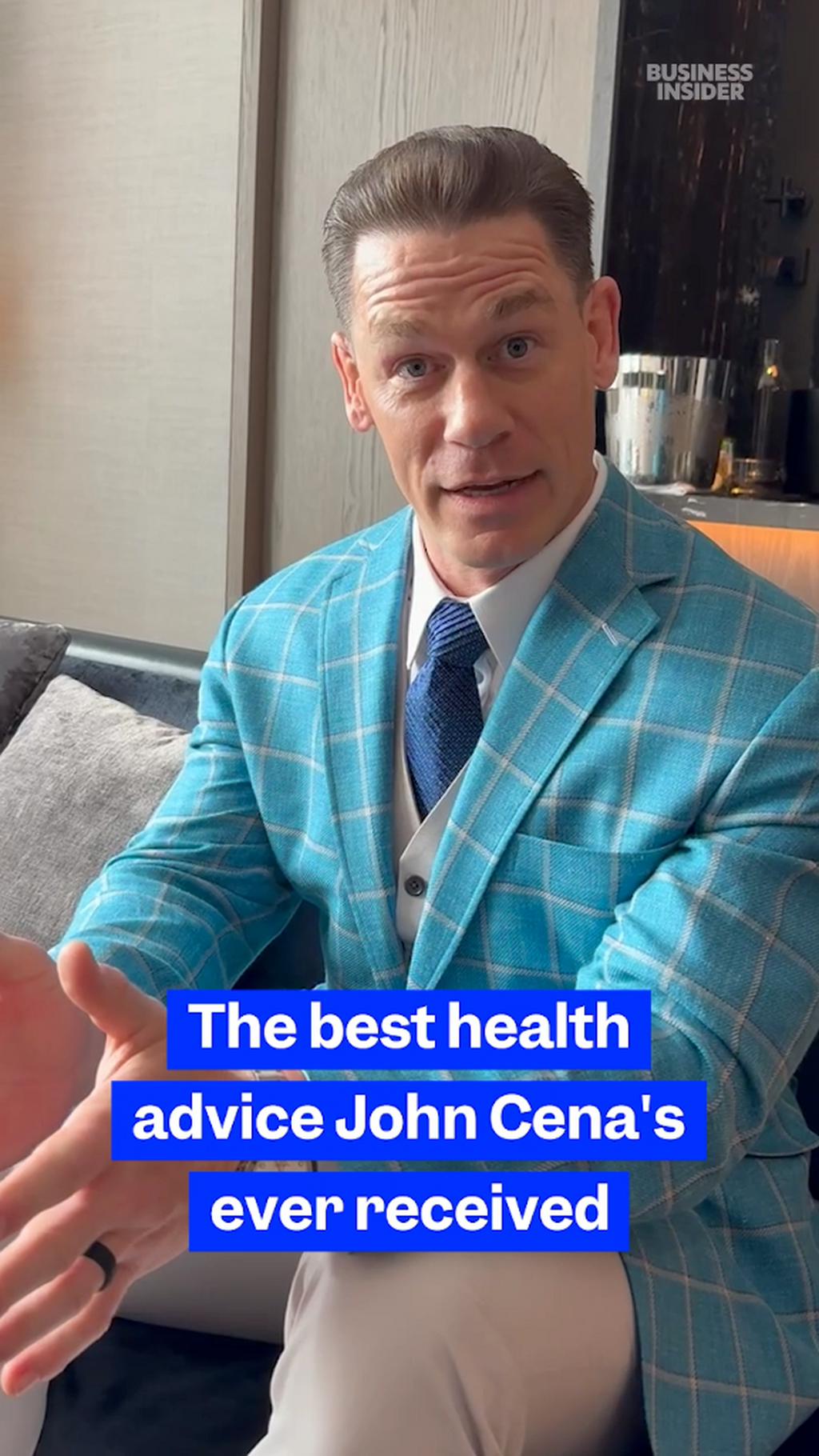 The best health advice John Cena's ever received