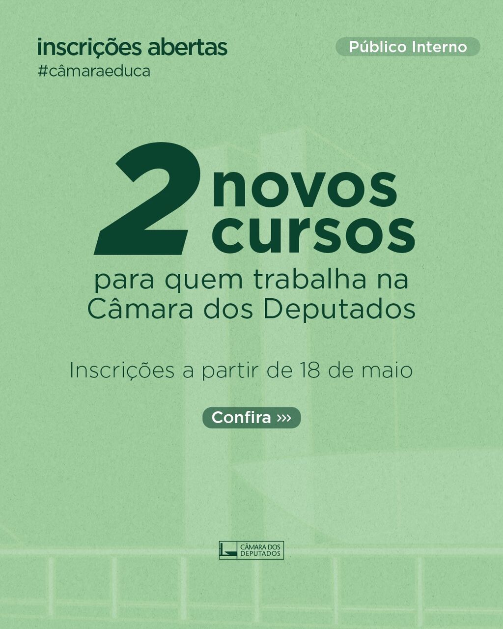 cursos da semana