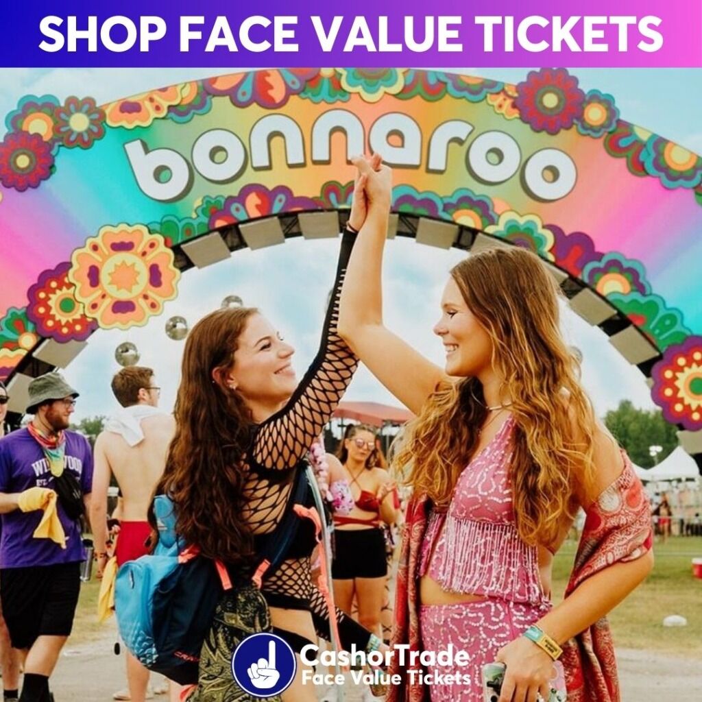 Bonnaroo tickets for face value!