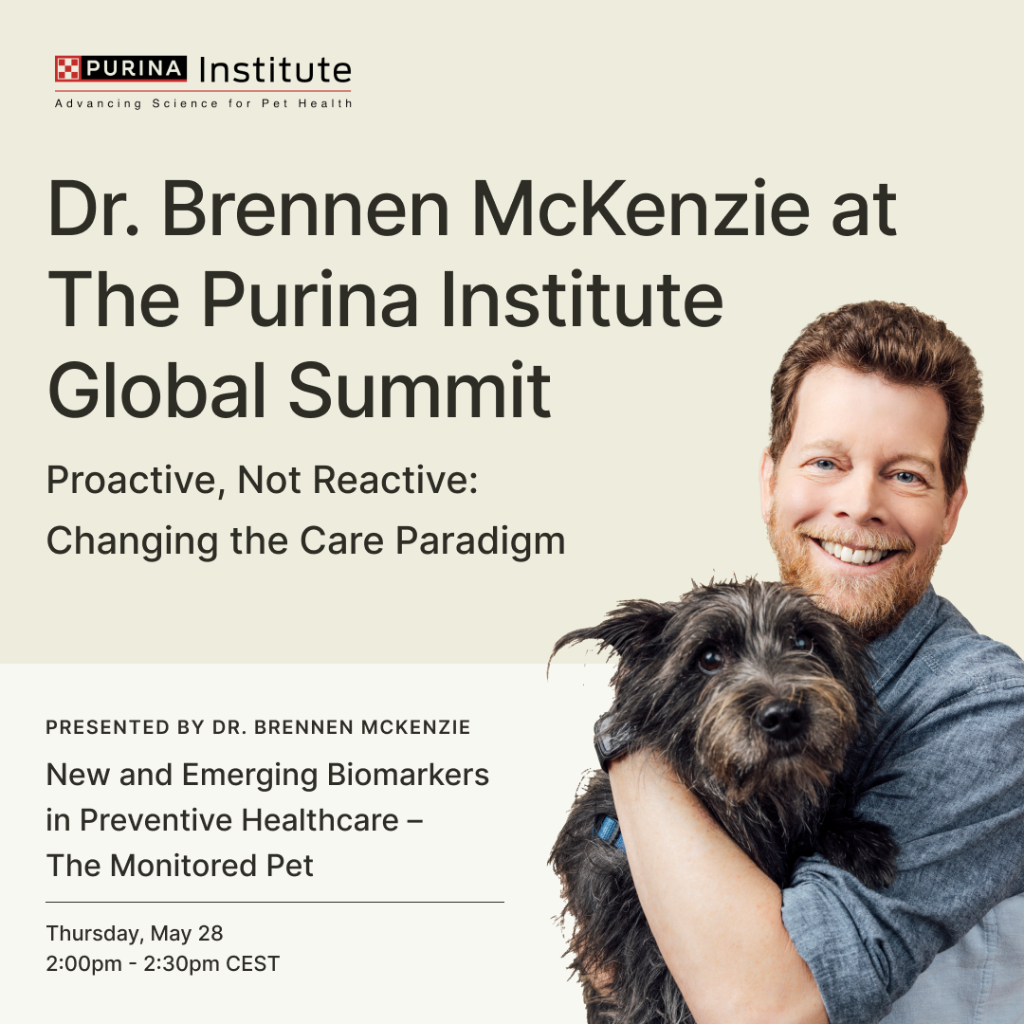 Register for Dr. Brennen McKenzie's CE talk at the Purina Institute Global Summit