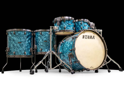 Tama Starclassic Walnut/Birch 6pc Shell Pack &ndash; Turquoise Pearl