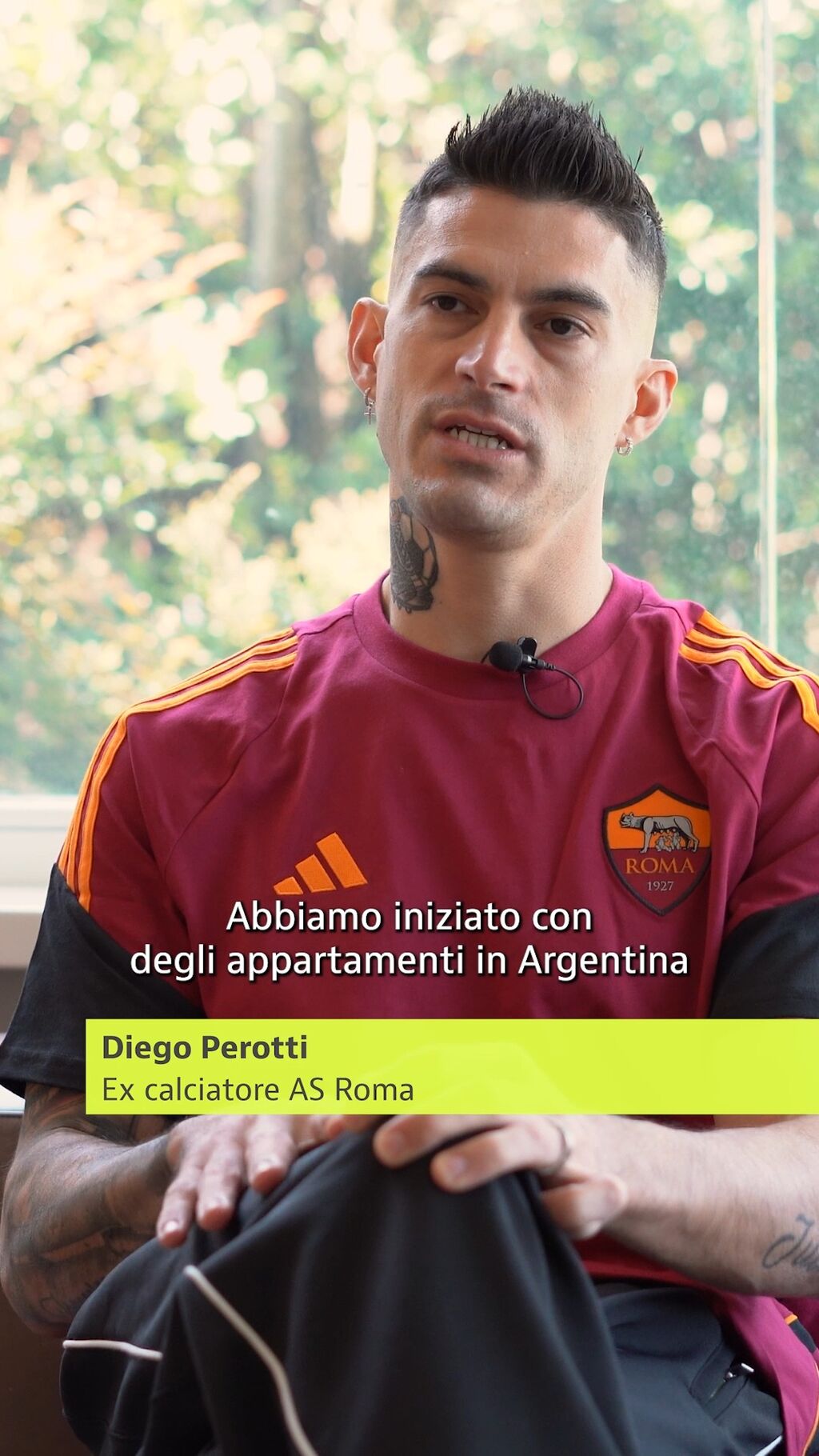 A casa dei campioni: Diego Perotti