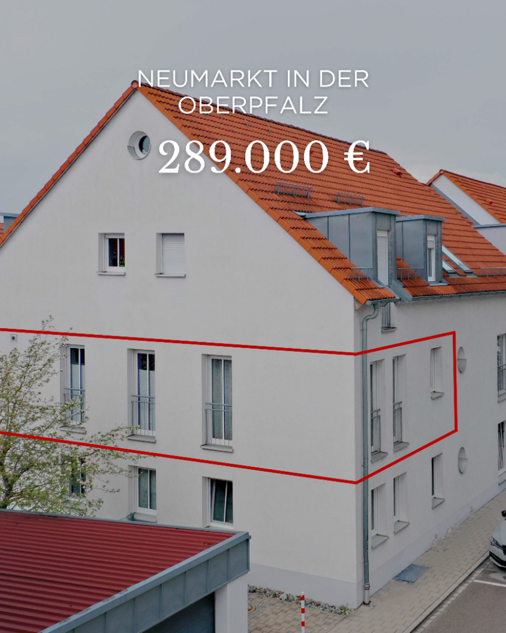  3-Zimmer-Wohnung mit Westbalkon und TG-Stellplatz