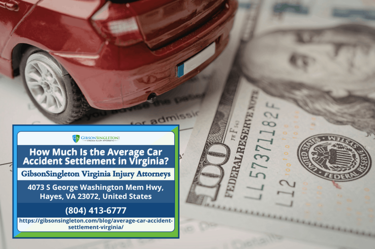 How Much Is the Average Car Accident Settlement in Virginia?