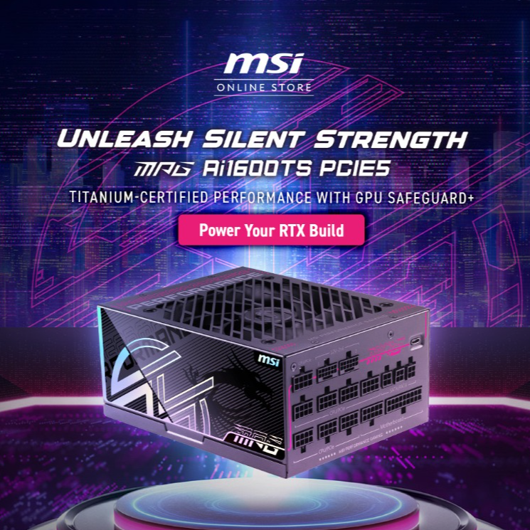 Socials | MPG Ai600TS PCIE5