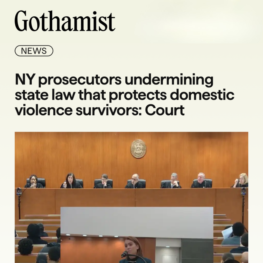  NY prosecutors undermining state law that protects domestic violence survivors