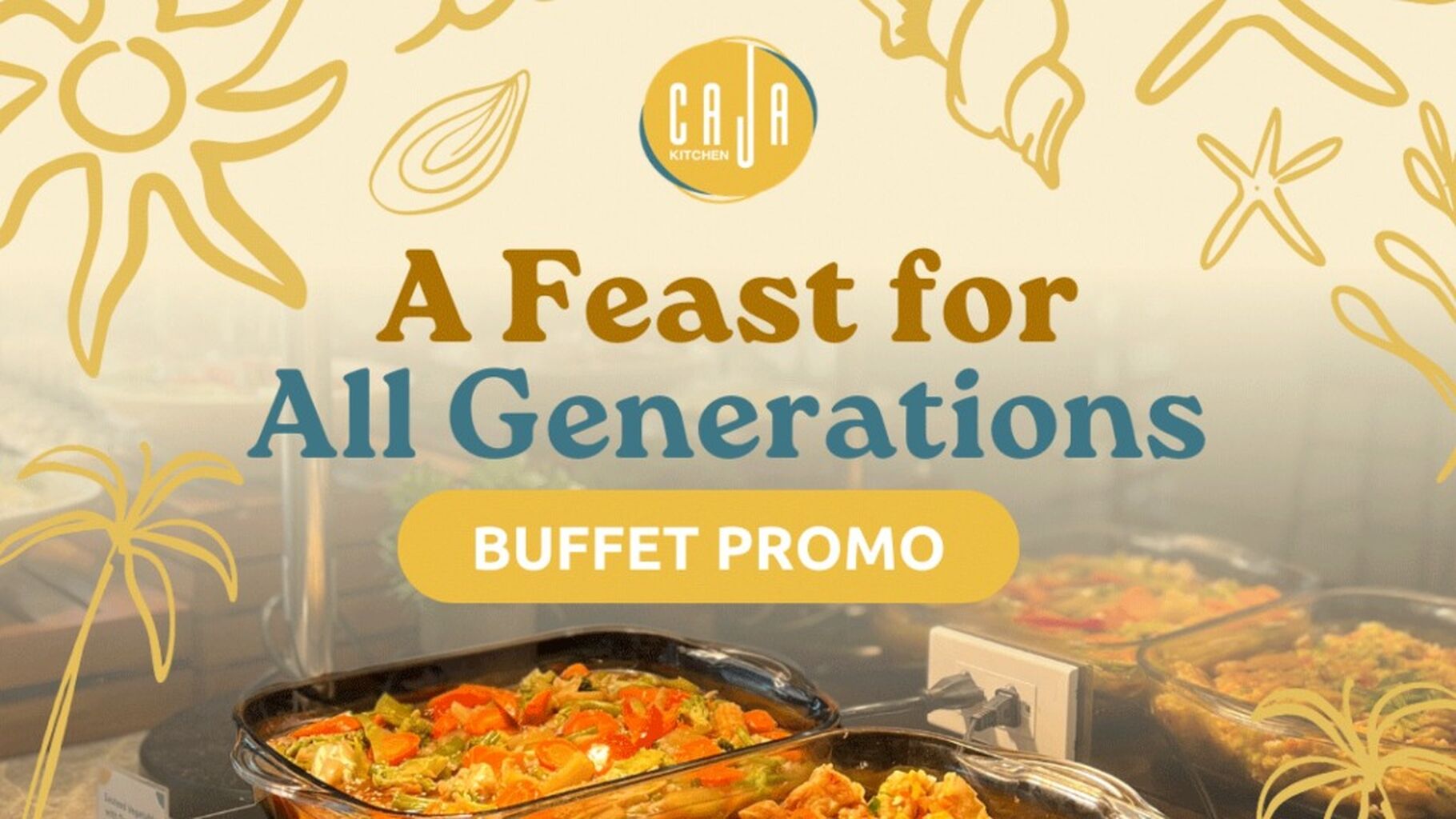 Caja Kitchen Cebu brings bold, feel-good buffet dining for all generations with a crowd-friendly offer