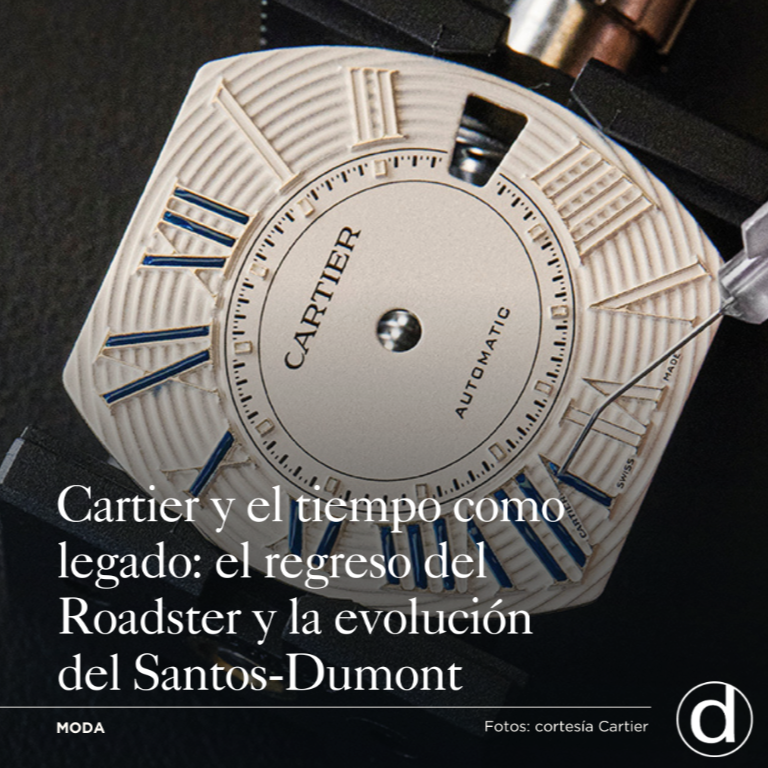 Cartier revive dos &iacute;conos de la relojer&iacute;a: el regreso del Roadster y la nueva era del Santos-Dumont