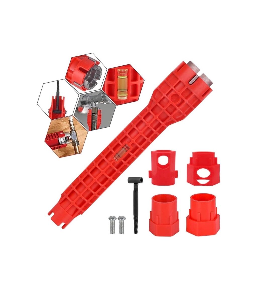 14 in-1 Multifunctional Sink & Faucet Installer Wrench