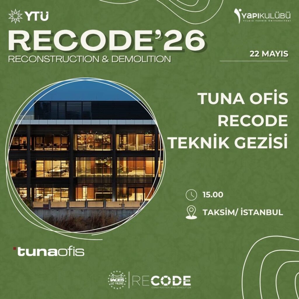 Recode&rsquo;26 tunaofis teknik gezi başvuru formu