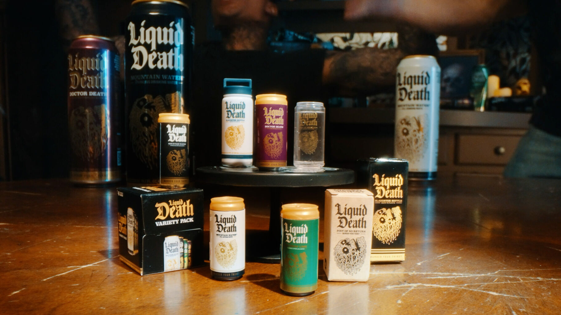 Liquid Death joins the Miniverse with metal-inspired toy collectibles