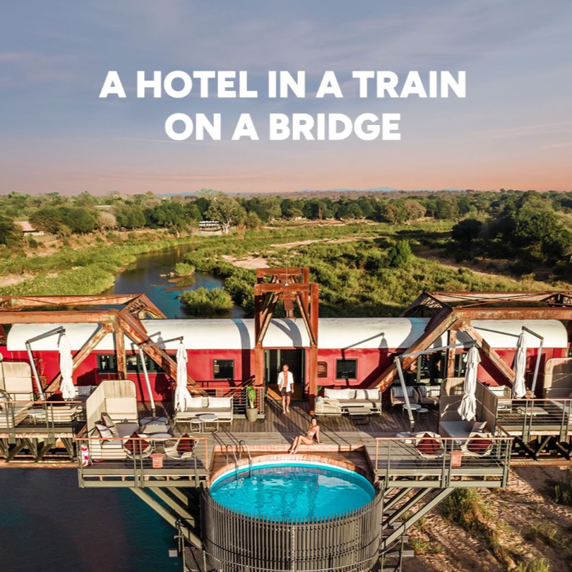 Kruger Shalati - The Train on The Bridge
