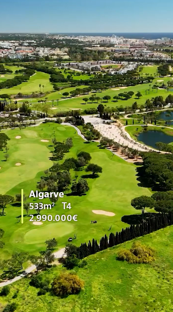 🏡 Moradia contempor&acirc;nea em Vilamoura que se funde com a paisagem