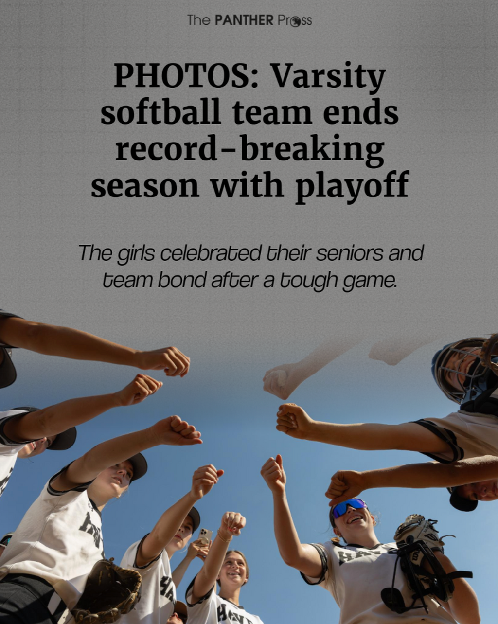 PHOTOS: Varsity softball team ends record-breaking season with playoff