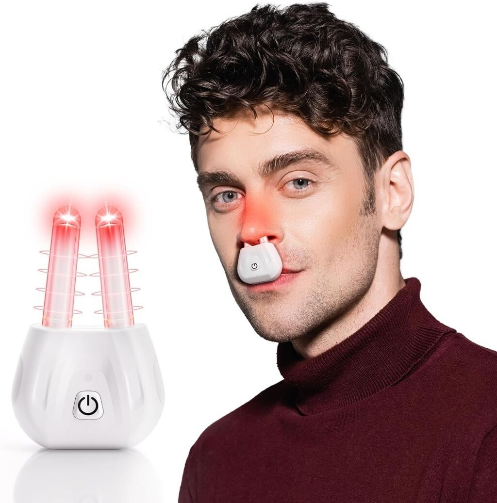 Nasal Red Light Phototherapy Device 630nm Intranasal
