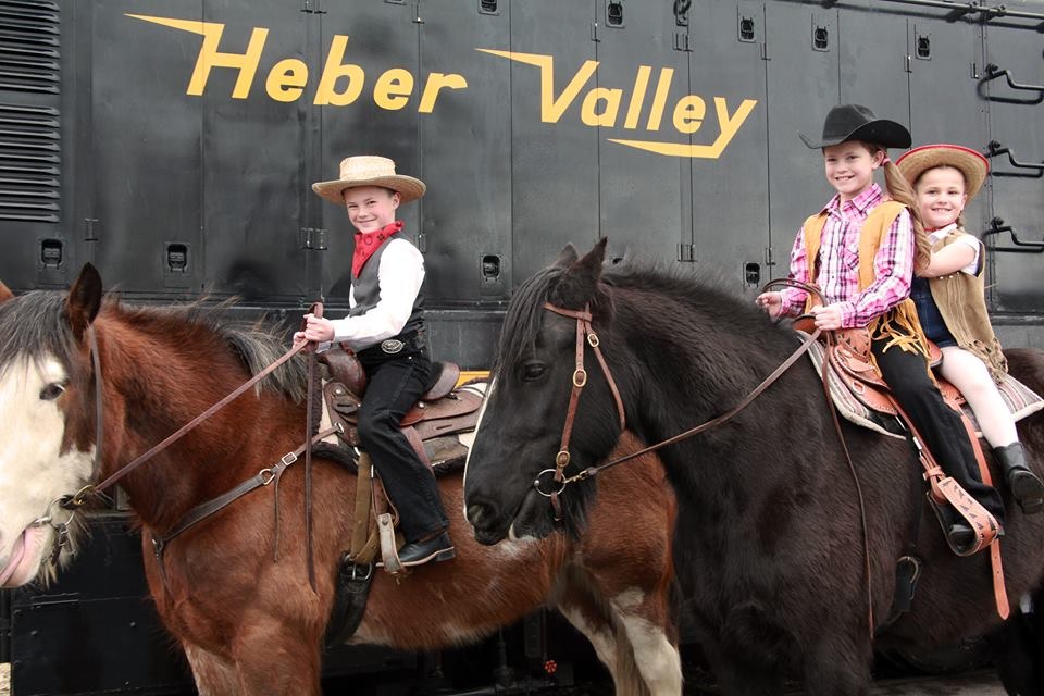 Wild West Trains at Heber Valley Railroad