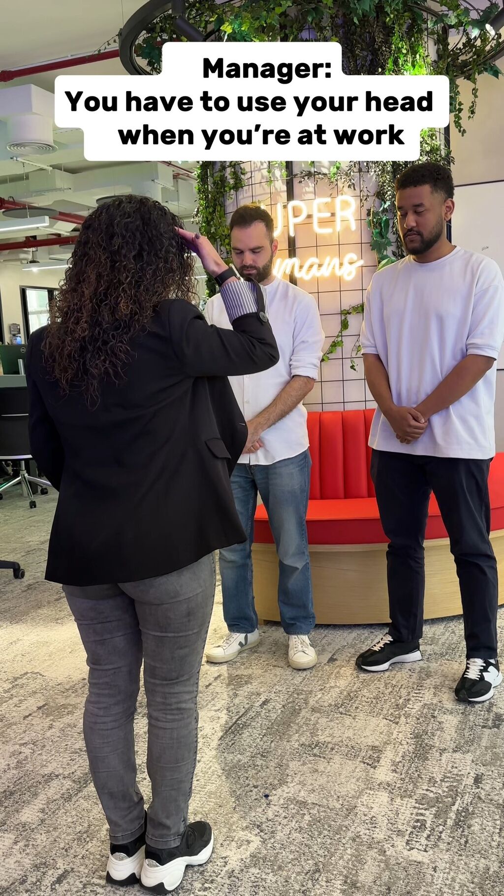 POV: Use Your Heads When At Work