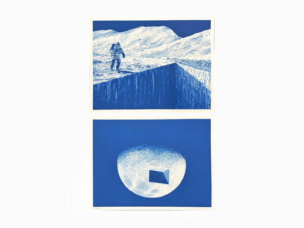 Daniel Arsham - Estampes lunaires (lot de 2)